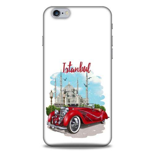 Retro (22) Desen Tam Koruma Kılıfı Renkli Apple Iphone 6 Plus Kılıf