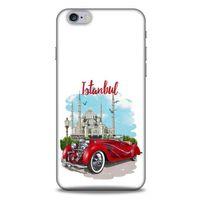 Retro (22) Desen Tam Koruma Kılıfı Renkli Apple Iphone 6 Plus Kılıf