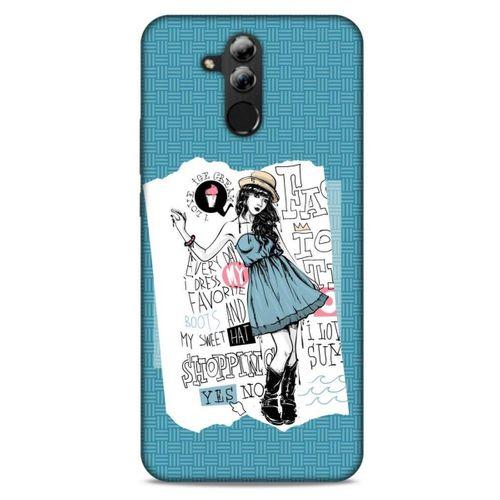 Sokak Modası 50 Huawei Mate 20 Lite Kılıf Desenli Silikon