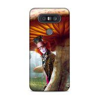 LG Q60 Kılıf Alice Harikalar Diyarinda Arka Kapak Silikon Koruma Full Koruyucu