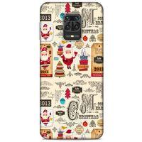 Retro (44) Desen Tough Armor Kılıf Renkli Xiaomi Redmi Note 9 Pro Kılıf