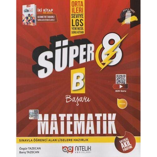 8.Sınıf Yeni Nesil Matematik Soru Kitabı Nitelik Yayınları