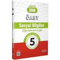 2024 ÖABT Sosyal Bilgiler Öğretmenliği Tamamı Çözümlü 5 Deneme Data Yayınları