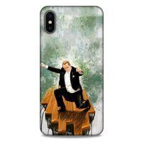 Apple iPhone XS Max Kılıf Atatürk (42) Rugged Armor Kılıf Yeşil Tasarım