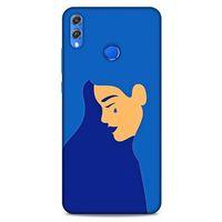 Huawei Honor 8x Kılıf Depresyon (2) Kabı Turuncu Sarı