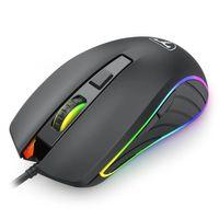 T-DAGGER T-TGM115 ZEPHYR, Cool Backlight, USB Kablolu, 7200DPI, Gaming Mouse