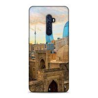 Oppo Reno 2 Uyumlu Kılıf Azarbaijan (11) Tam Koruma Ateş Kuleleri