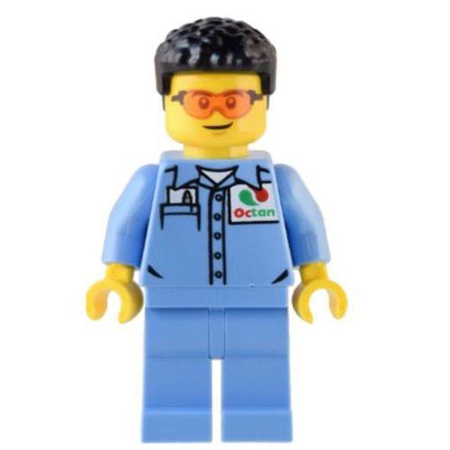 Lego Minifigür Custom Car Garage Mechanic cty1538