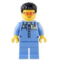 Lego Minifigür Custom Car Garage Mechanic cty1538