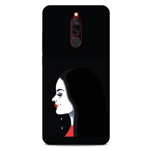 Xiaomi Redmi 8 Kılıf Depresyon (29) Arka Koruma Kılıfı Pembe
