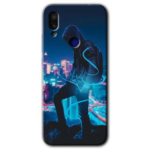 Potkal Hediye Fabrikası Xiaomi Redmi Note 7 Kılıf HD Desen Baskılı Arka Kapak - Spill Boy