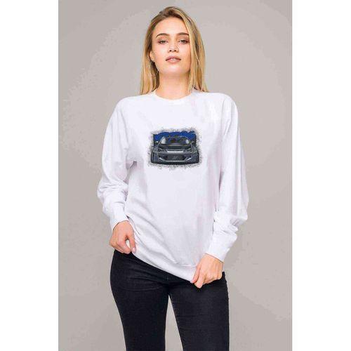 Pubg Logo Tas Alev Baskılı Beyaz Kadın Sweatshirt