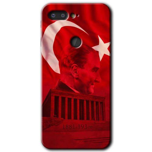 GM 9 Pro Kılıf HD Desen Baskılı Arka Kapak - Anıtkabir Atatürk + Kırılmaz Cam