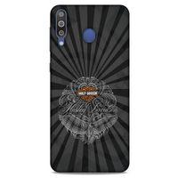 Samsung Galaxy M30 Uyumlu Kılıf Motorsiklet (40) Fit Silikon Kılıf Harley