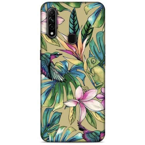 Oppo A31 Uyumlu Kılıf Yeşil Delisi (17) Tasarım Kılıf Avcı yeşili