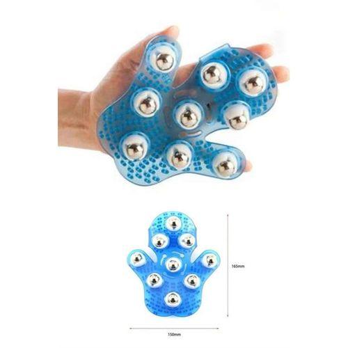 9 Bilyeli Masaj Eldiveni Giyilebilir Plastik Vücut Sıkılaştırıcı