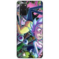 Samsung Galaxy S20 Plus Uyumlu Kılıf Rick And Morty (40) Fit Silikon Kılıf Rick D. Sanchez