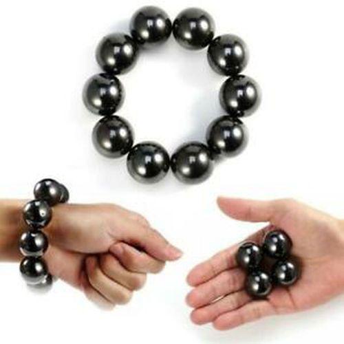 BİLYE ŞEKLİNDE MANYETİK MIKNATIS BİLYA STRES TOPU (NEODYUM DEĞİL) 100 ADET