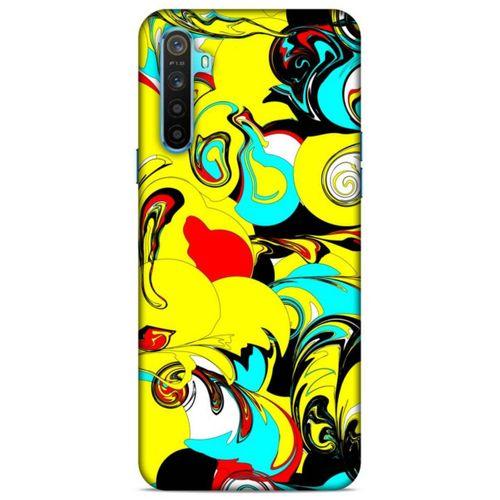 Lopard Oppo Realme 6i Uyumlu Kılıf Soyut Sanat (26) Desenli Tpu Silikon Kılıf