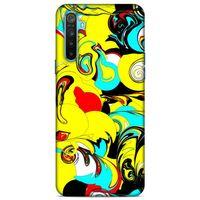 Lopard Oppo Realme 6i Uyumlu Kılıf Soyut Sanat (26) Desenli Tpu Silikon Kılıf