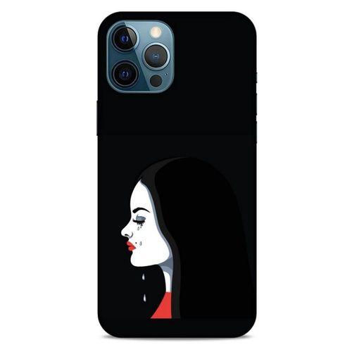 Apple iPhone 12 Pro Max Kılıf Depresyon (29) Arka Koruma Kılıfı Pembe