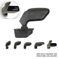 Peugeot 308 Uyumlu Kol Dayama Kolçak Siyah 2007-2013