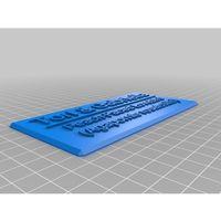 Torchiere Şapka Askısı 16mm 3D Baskı (Bu ürün Sadece Plastik parçadır - Almadan Önce Soru Sorabilirsiniz)