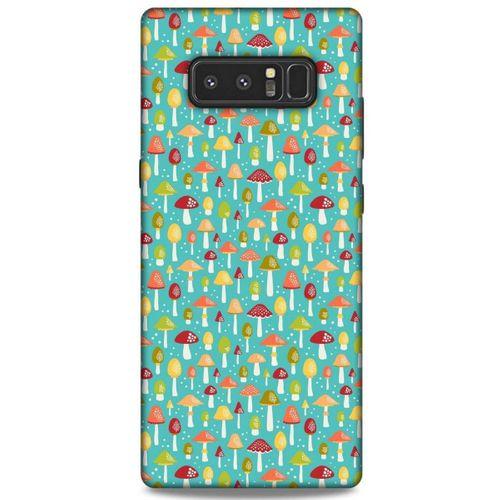 Frutix Mantar 01 Samsung Galaxy Note 8 Kılıf Desenli Silikon