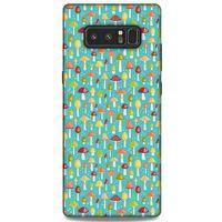 Frutix Mantar 01 Samsung Galaxy Note 8 Kılıf Desenli Silikon