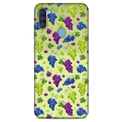 Frutix Üzüm 02 Samsung Galaxy A11 Kılıf Desenli Silikon