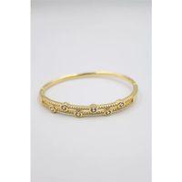 Taşlı Vip Bilezik - Altın