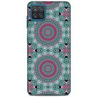 Lopard Samsung Galaxy A12 Uyumlu Kılıf Ethnic Culture (7) Telefon Kılıfı