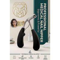 Ergonomik Geniş Ağızlı Medikal Tırnak Makası Kalın Sert Batık Tırnak Pensesi Sıçratma Önleyici Hazneli Ayak Tırnak Kesici 723645