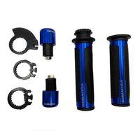 SEVGENT Skm Motosiklet Universal Elcik Ve Topuz Seti Mavi