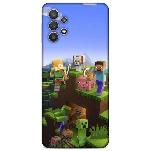Lopard Samsung Galaxy A32 Uyumlu Kılıf PiXel (29) Arka Koruma Kılıfı Tüm Karakterler