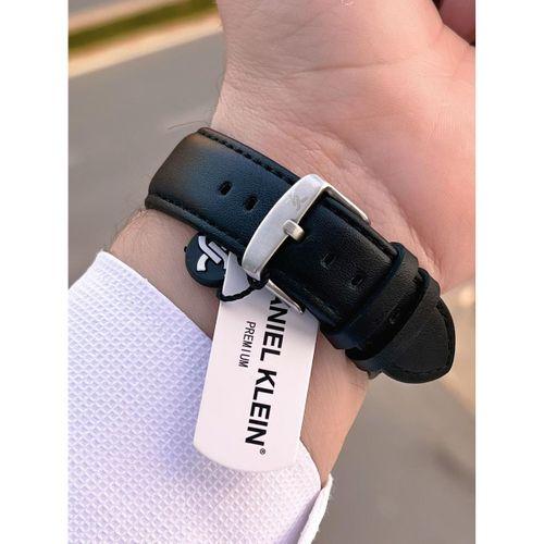 Daniel Klein Deri Kordon Takvimli Kadran 2 Yıl Garantili 3 Atm Dayanıklı Erkek Kol Saati E140036-2