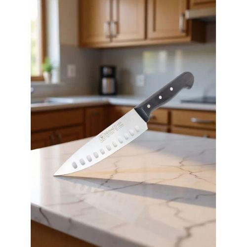 Sürbisa Sürmene 61070 Oluklu Şef Aşçı Bıçağı Pimli Sap 17 Cm