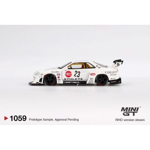 Mini GT Nissan LB-ER34 Super Silhouette ATHLETE/COLLET 1059