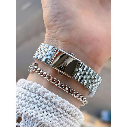 Lee Cooper Çelik Kordonlu 3 Atm Suya Dayanıklı 2 Yıl Garantili Kadın Kol Saati BC.08210.570