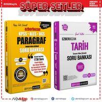 Pegem KPSS Ezberbozan Paragraf ve Tarih Soru Bankası Seti 2 Kitap