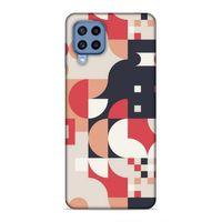 Samsung Galaxy M22 Uyumlu Kılıf Insomnia (41) Tank Kılıf Siyah Kırmızı