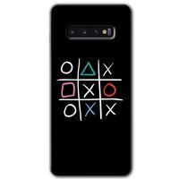 Samsung Galaxy S10 Kılıf HD Desen Baskılı Arka Kapak + Temperli Cam - Sauce