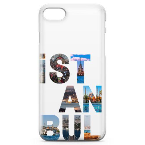 Apple iPhone 7 Kılıf İstanbul Gezi Arka Kapak Koruma Desenli Full Koruyucu