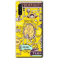 Potkal Hediye Fabrikası Samsung Galaxy Note 10 Plus Kılıf HD Desen Baskılı Arka Kapak - Smart 2