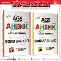 Yediiklim Yayınları 2025 MEB AGS Ahenk Serisi Sayısal ve Sözel Yetenek Soru Bankası Seti 2 Kitap