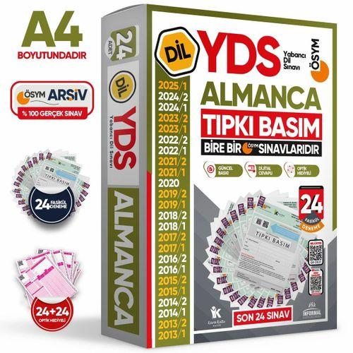 2026 YDS Almanca ÖSYM Tıpkı Basım Çıkmış Soru Deneme Paketi 24lü Fasikül SETİ