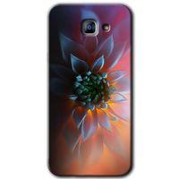 Potkal Hediye Fabrikası Samsung Galaxy A8 2016 Kılıf HD Desen Baskılı Arka Kapak - Çiçek Motif