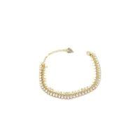 Pullu Su Yolu Bileklik - Altın