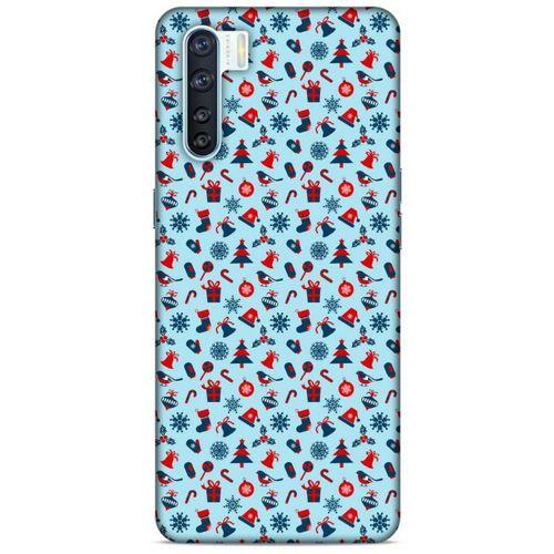 Yılbaşı Süsleri 37 Oppo A91 Kılıf Silikon Kapak