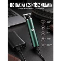 Tıraş Makinesi Saç Sakal Ense Çizim Ayarlanabilir Başlık Yeni Nesil